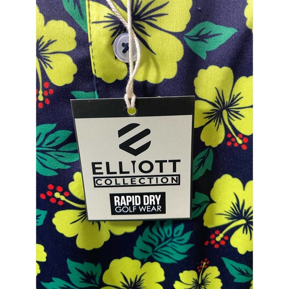 NWT Joseph Elliott USA Golf Shirt Size XXL Rapid Dry Bright Colors Lightweight - Picture 6 of 8